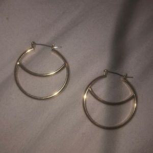 Silver earrings